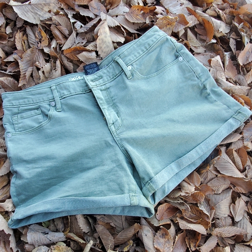 Green shorts